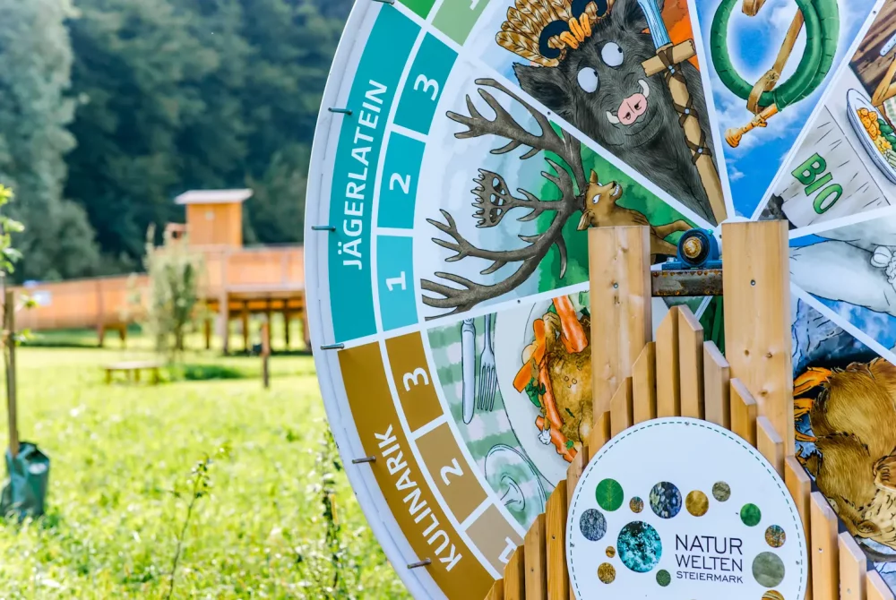 Naturwelten Steiermark Rota Fortunae - Rad des Lebens