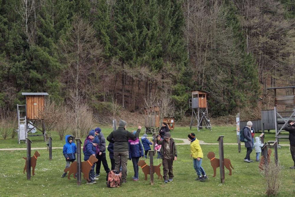 1x1 der Jagd für Kids - im Naturwelten Outdoorareal