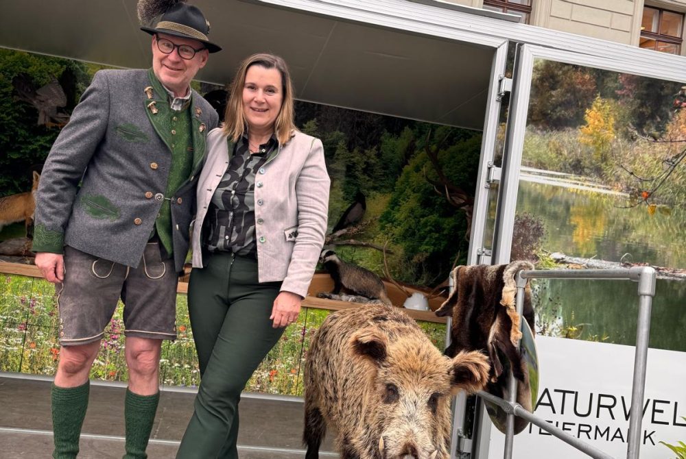 Waldfest Graz mit dem naTOURwelten-Anhänger