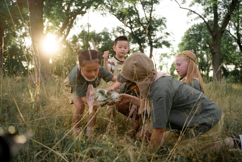 Sprachförderwoche in der Natur für Kinder in den Herbstferien