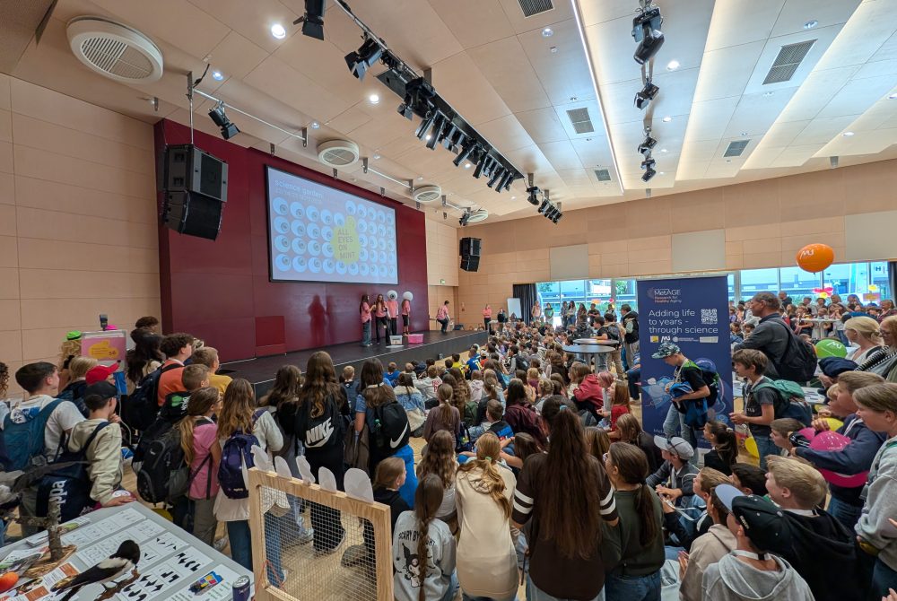Science Garden Festival Besucher in der FH Joanneum Ende September in Graz